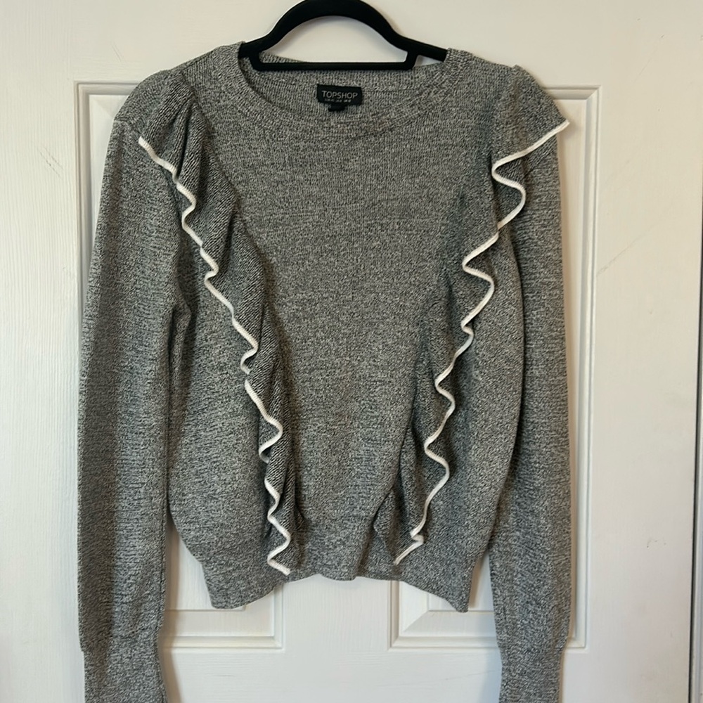 Topshop grey sweater